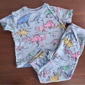 Gap Dino Pajama Set 3T
